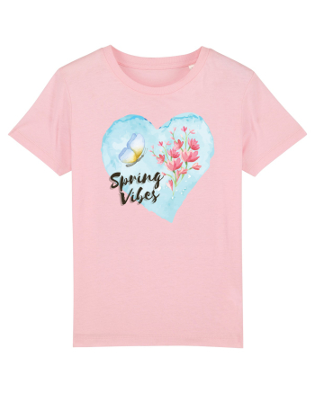Spring vibes butterfly Cotton Pink