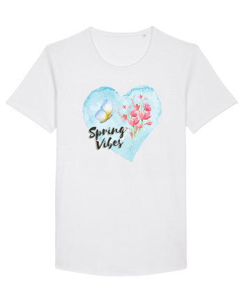 Spring vibes butterfly White