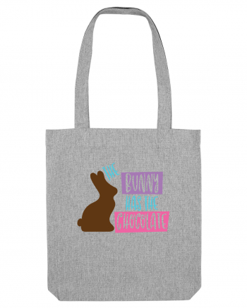 The Bunny has the Chocolate Heather Grey