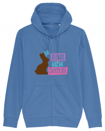 The Bunny has the Chocolate Bright Blue