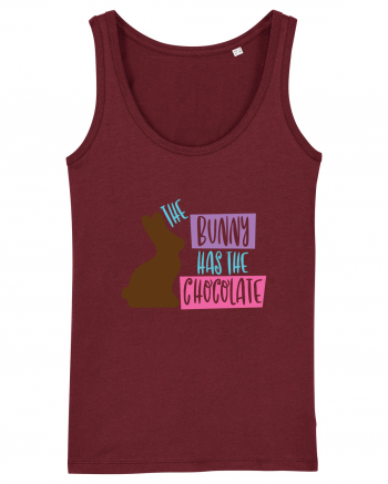 The Bunny has the Chocolate Burgundy