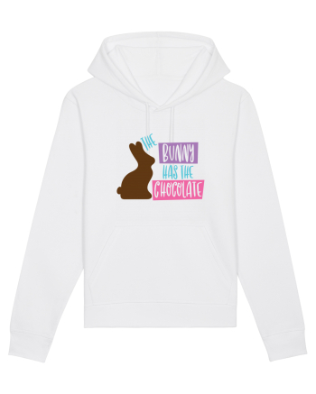 The Bunny has the Chocolate White