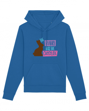 The Bunny has the Chocolate Royal Blue