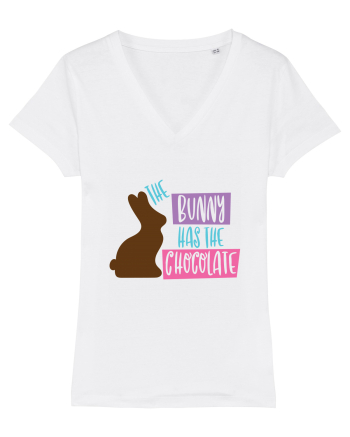 The Bunny has the Chocolate White
