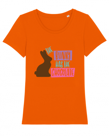 The Bunny has the Chocolate Bright Orange