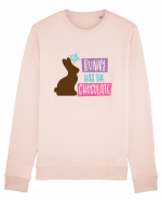 The Bunny has the Chocolate Bluză mânecă lungă Unisex Rise