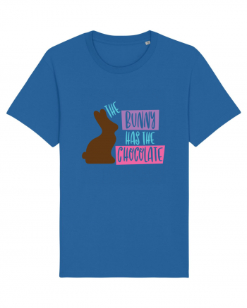 The Bunny has the Chocolate Royal Blue