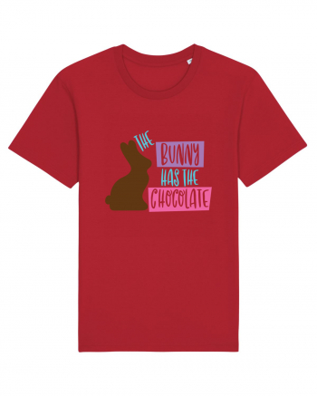 The Bunny has the Chocolate Red