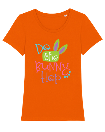Do the Bunny Hop Bright Orange