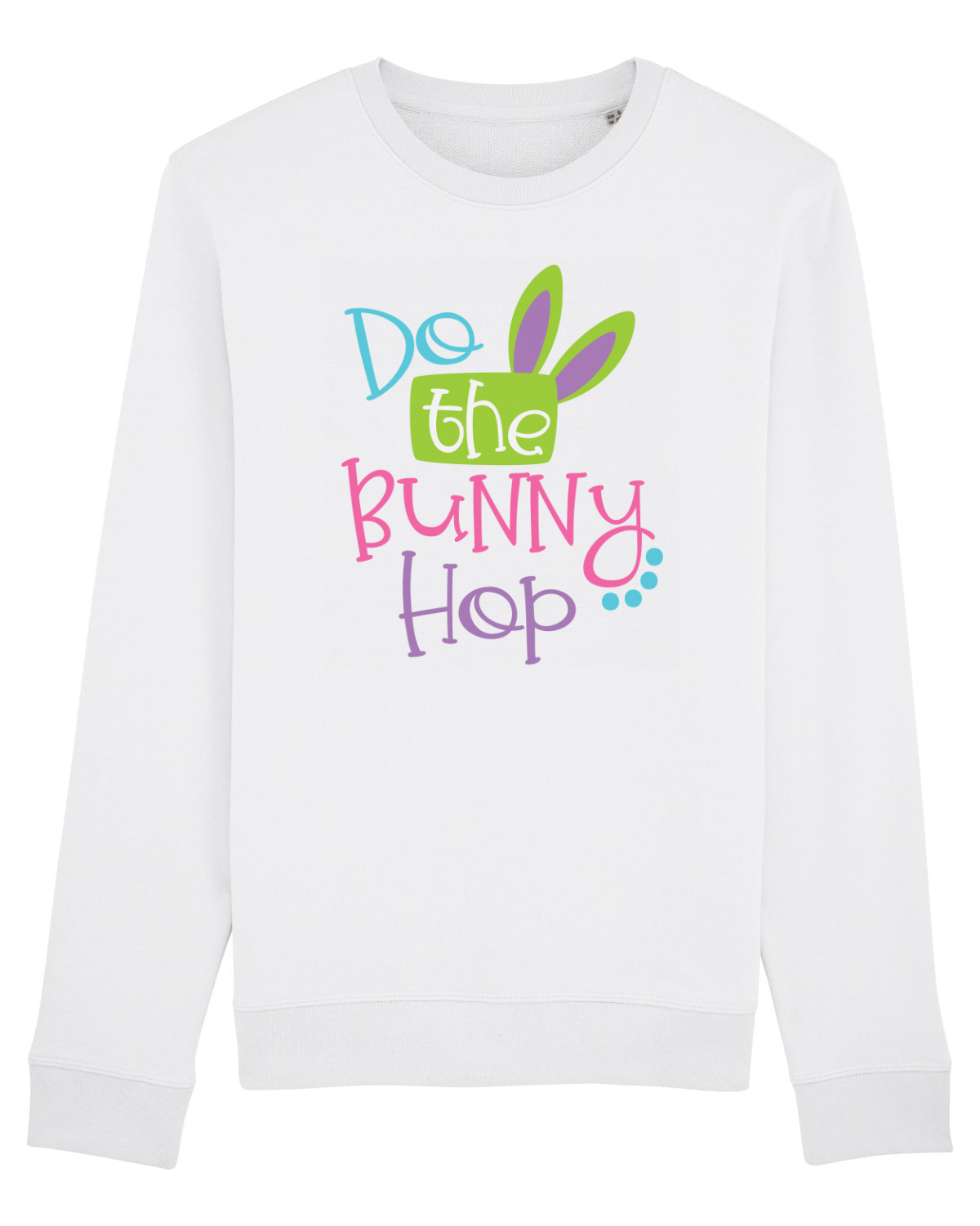 Bluză mânecă lungă Unisex Rise White