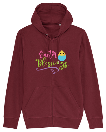 Easter Blessings Burgundy