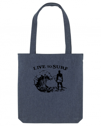 Live to Surf Midnight Blue