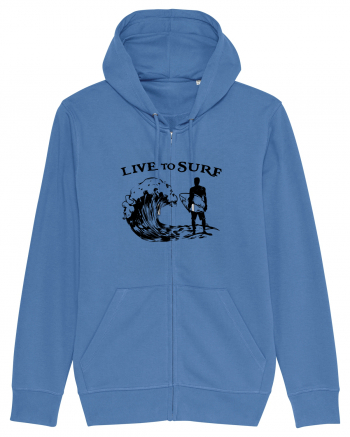 Live to Surf Bright Blue