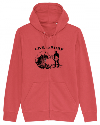 Live to Surf Carmine Red