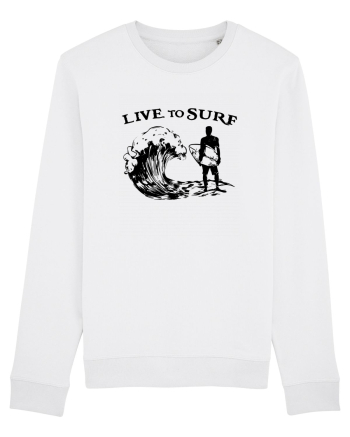 Live to Surf White