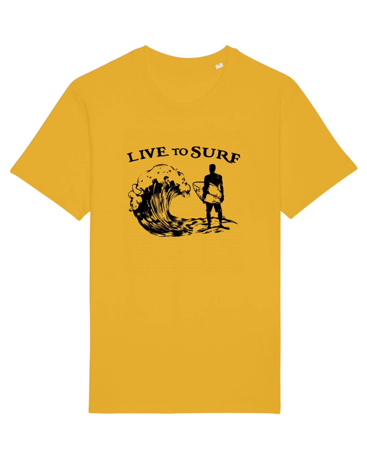 Tricou mânecă scurtă Unisex Rocker Spectra Yellow