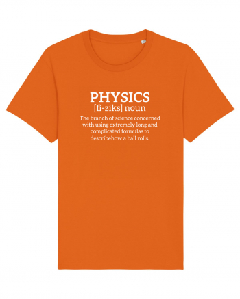 Physics Bright Orange