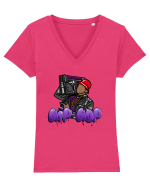 Hip-Hop And Rap Lovers Tricou mânecă scurtă guler V Damă Evoker