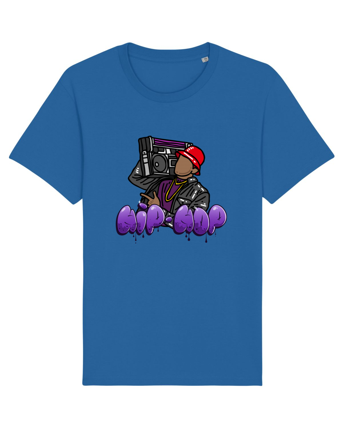 Tricou mânecă scurtă Unisex Rocker Royal Blue