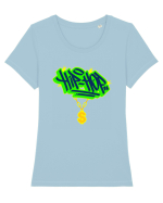 Hip-Hop And Rap Lovers Tricou mânecă scurtă guler larg fitted Damă Expresser