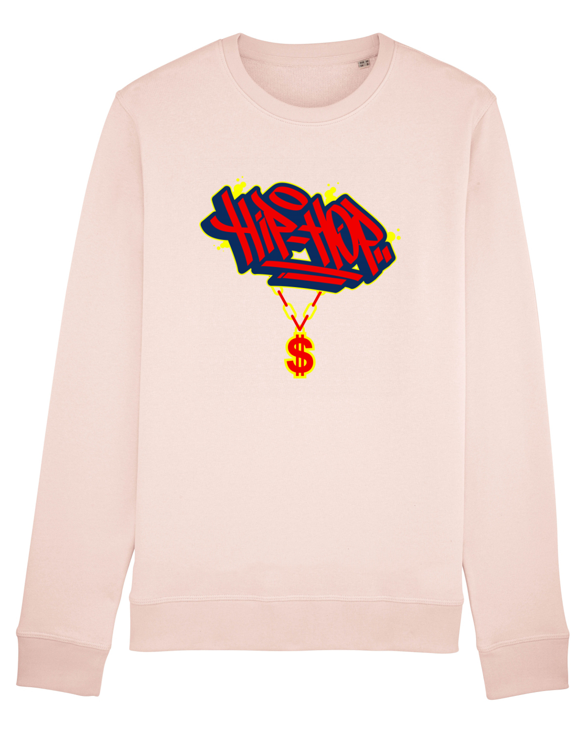 Bluză mânecă lungă Unisex Rise Candy Pink