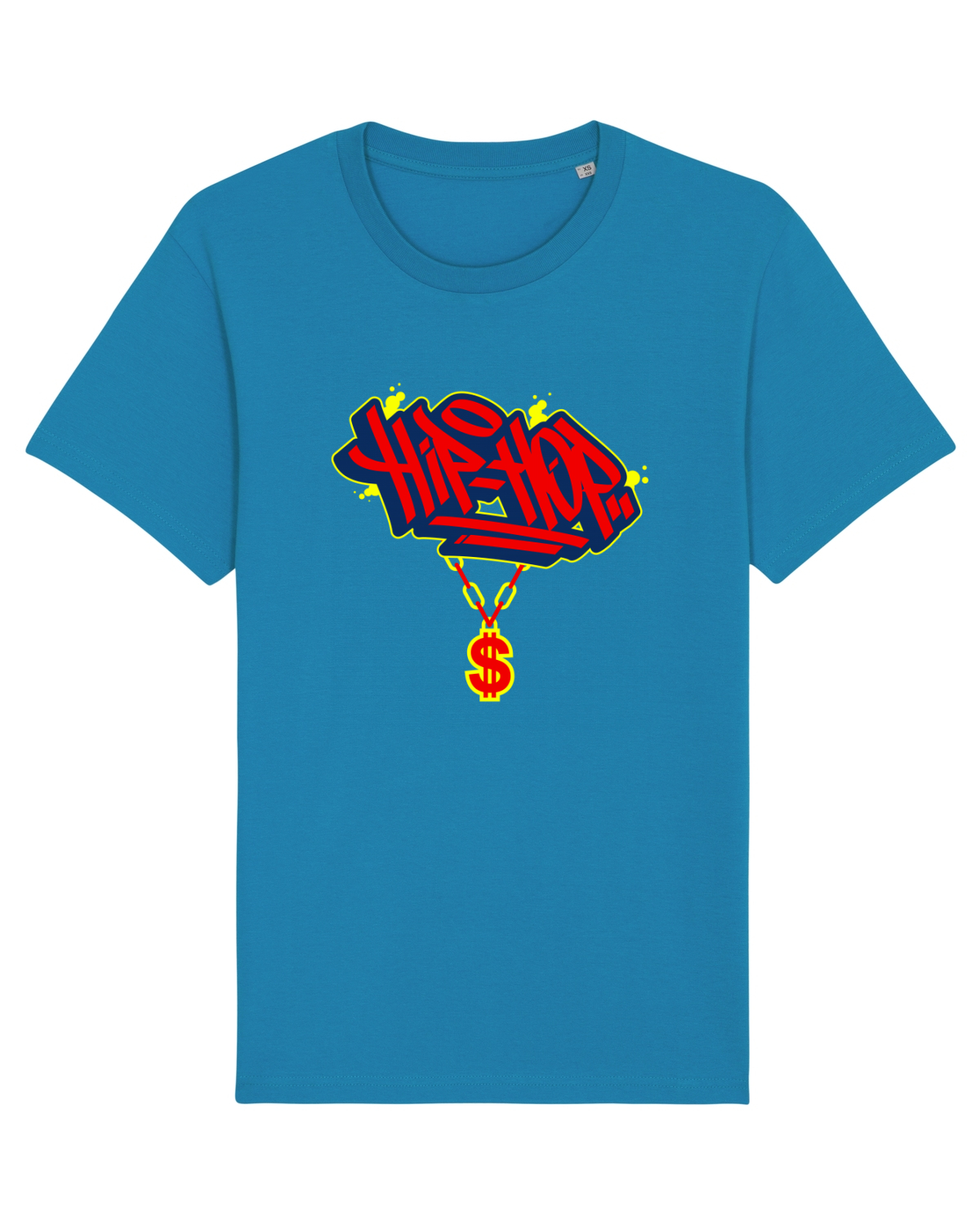 Tricou mânecă scurtă Unisex Rocker Azur