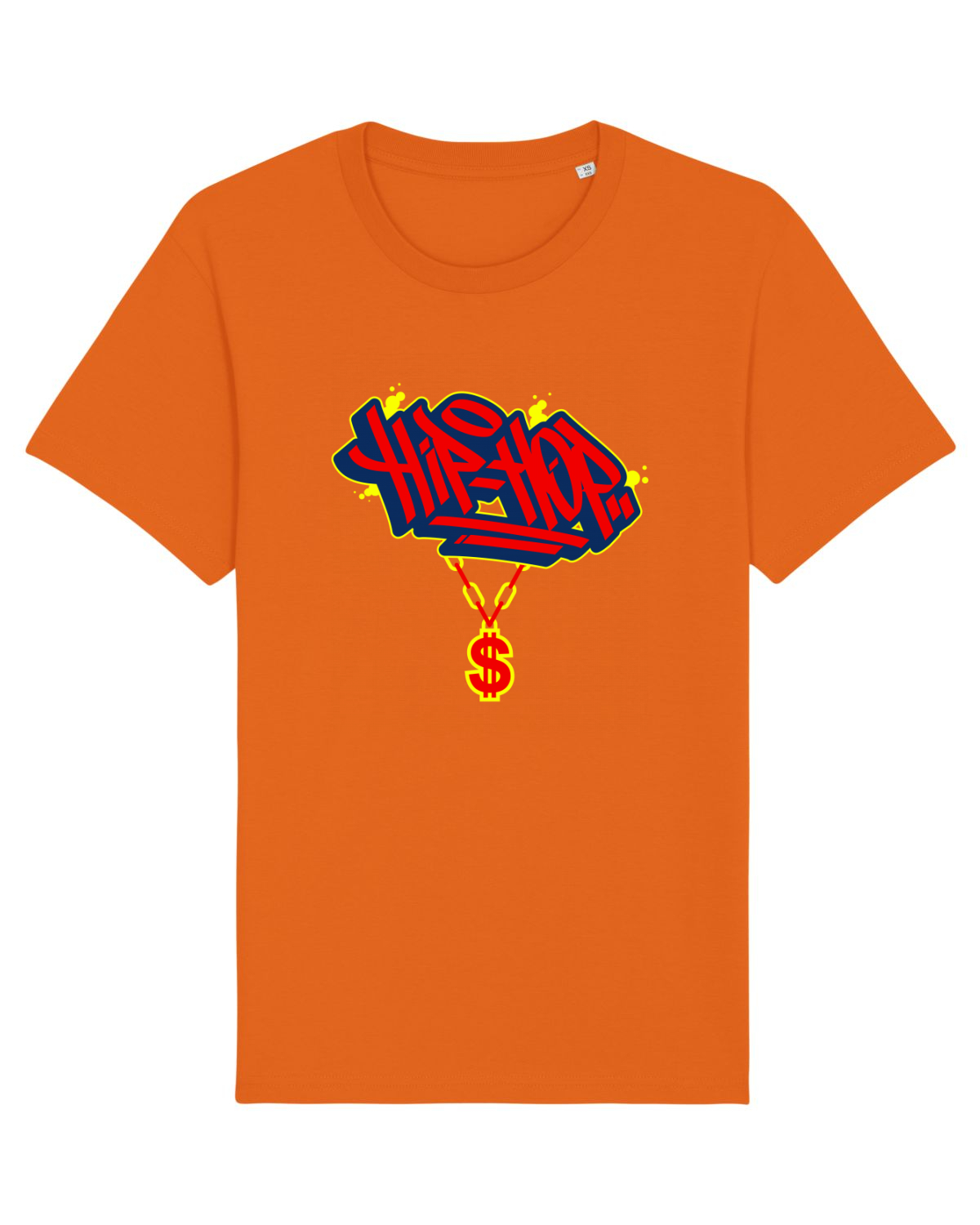 Tricou mânecă scurtă Unisex Rocker Bright Orange