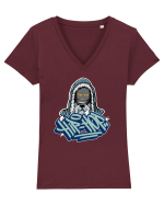 Hip-Hop And Rap Lovers Tricou mânecă scurtă guler V Damă Evoker