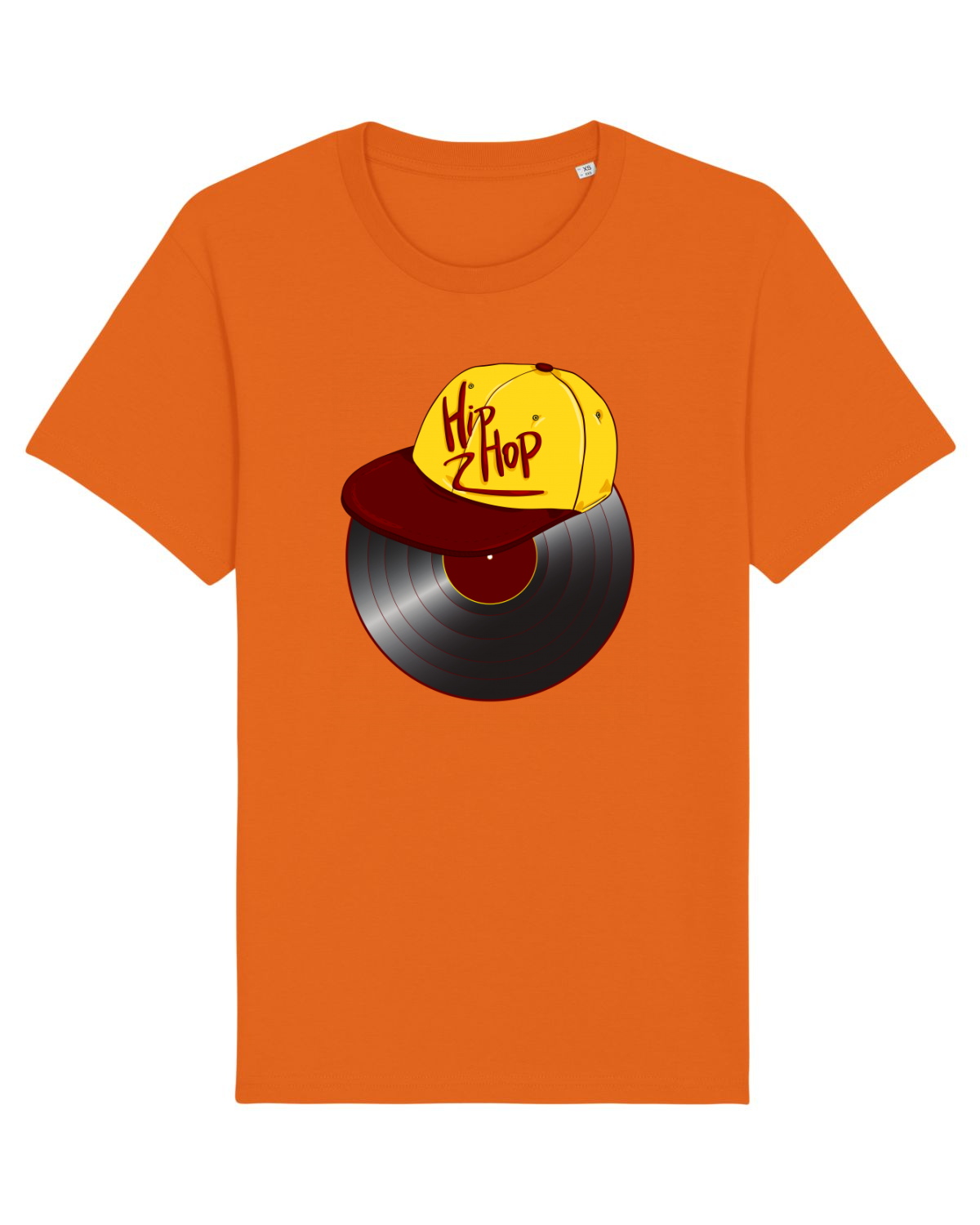 Tricou mânecă scurtă Unisex Rocker Bright Orange