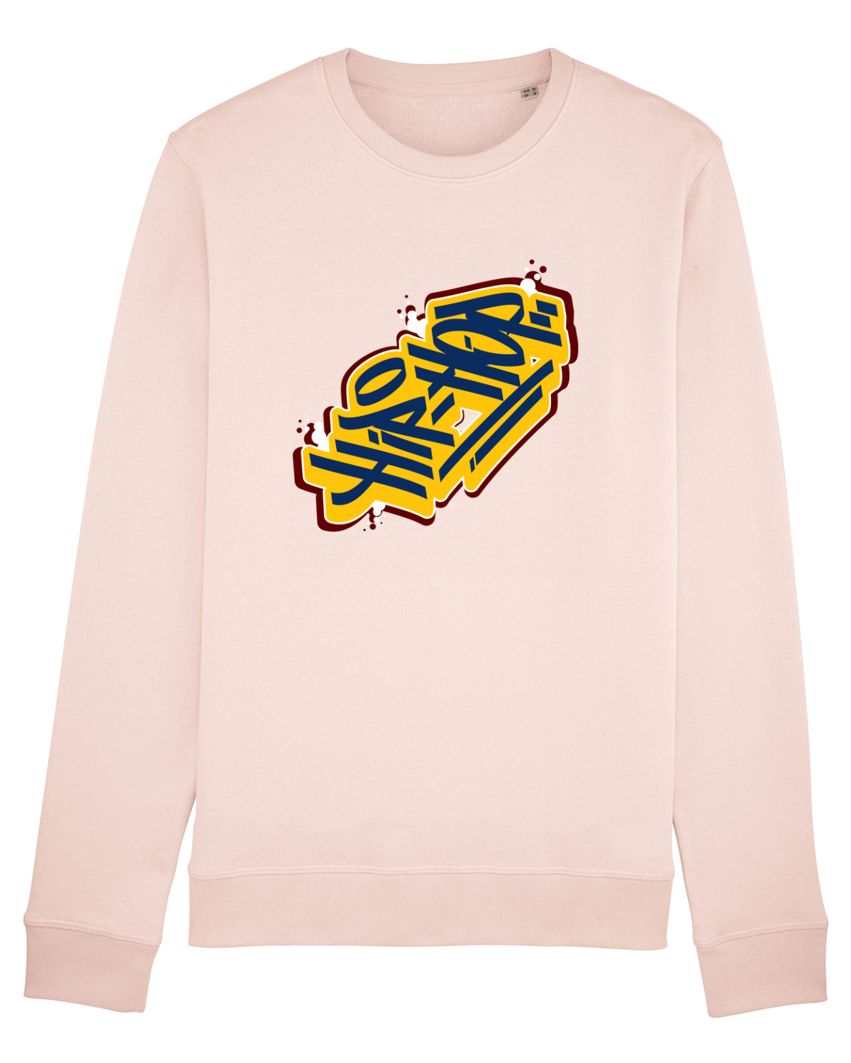 Bluză mânecă lungă Unisex Rise Candy Pink