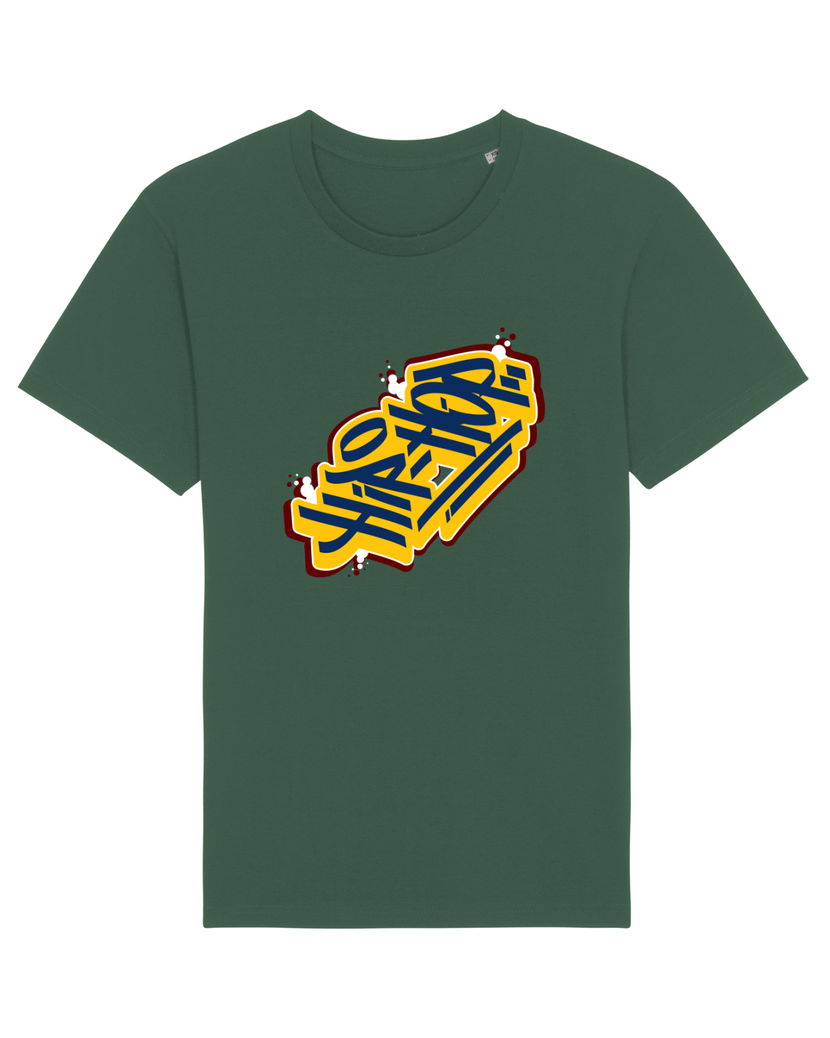 Tricou mânecă scurtă Unisex Rocker Bottle Green