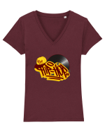 Hip-Hop And Rap Lovers Tricou mânecă scurtă guler V Damă Evoker