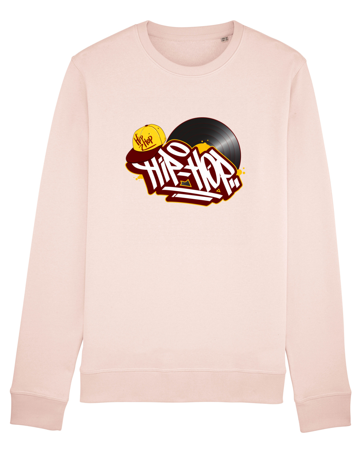 Bluză mânecă lungă Unisex Rise Candy Pink