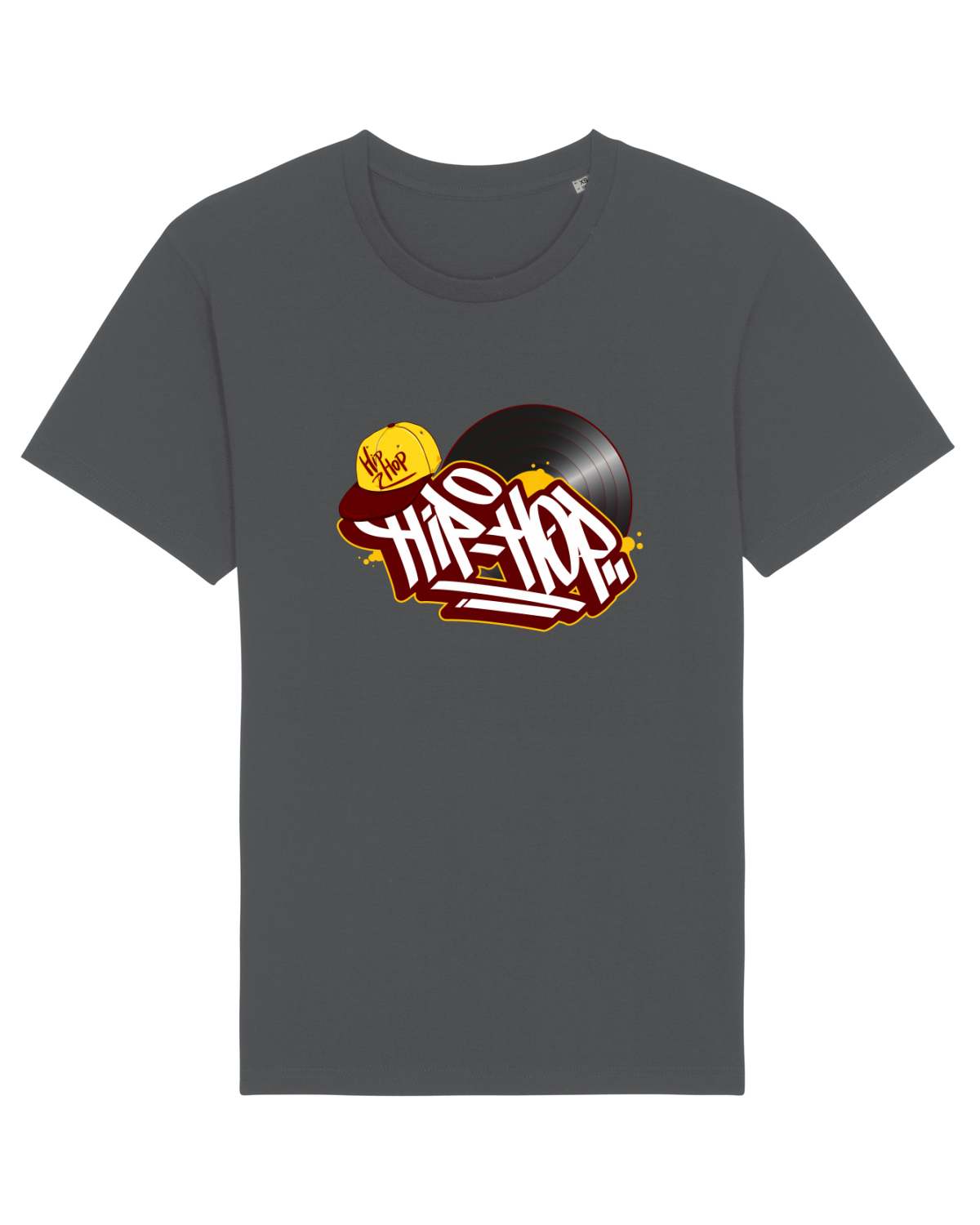 Tricou mânecă scurtă Unisex Rocker Anthracite
