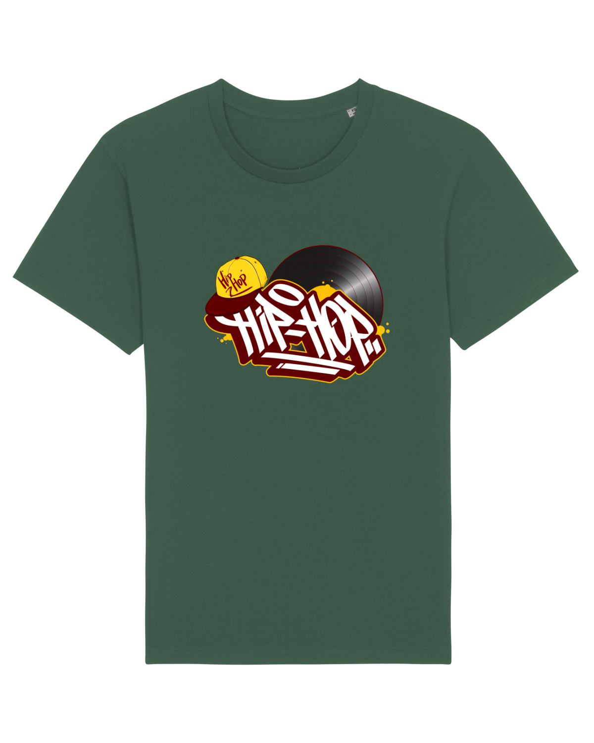 Tricou mânecă scurtă Unisex Rocker Bottle Green