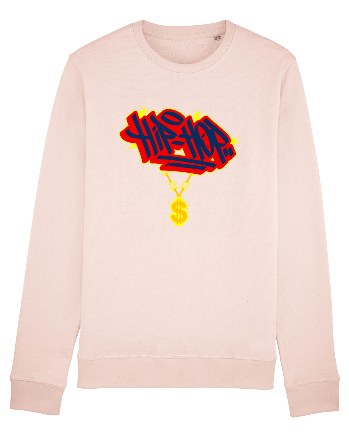Bluză mânecă lungă Unisex Rise Candy Pink