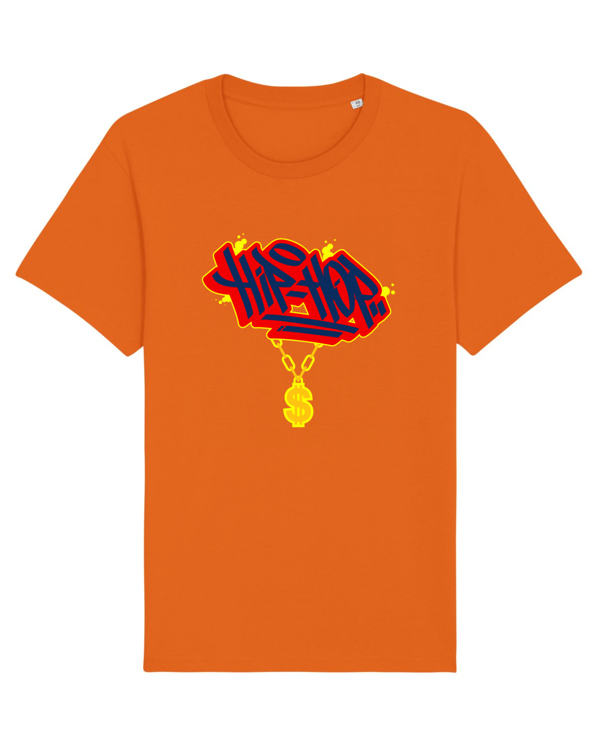 Tricou mânecă scurtă Unisex Rocker Bright Orange