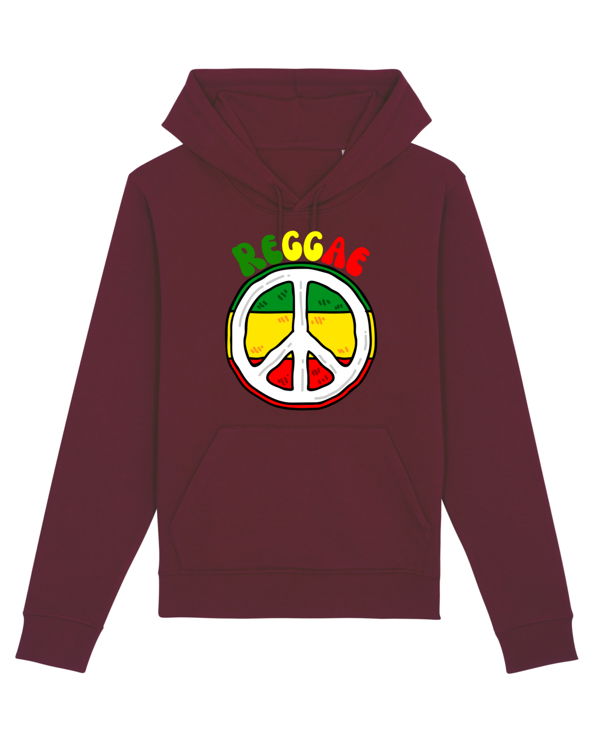 Hanorac Unisex Drummer Burgundy