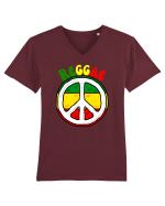 Reggae Music lover Tricou mânecă scurtă guler V Bărbat Presenter