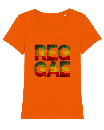Reggae Music lover Bright Orange