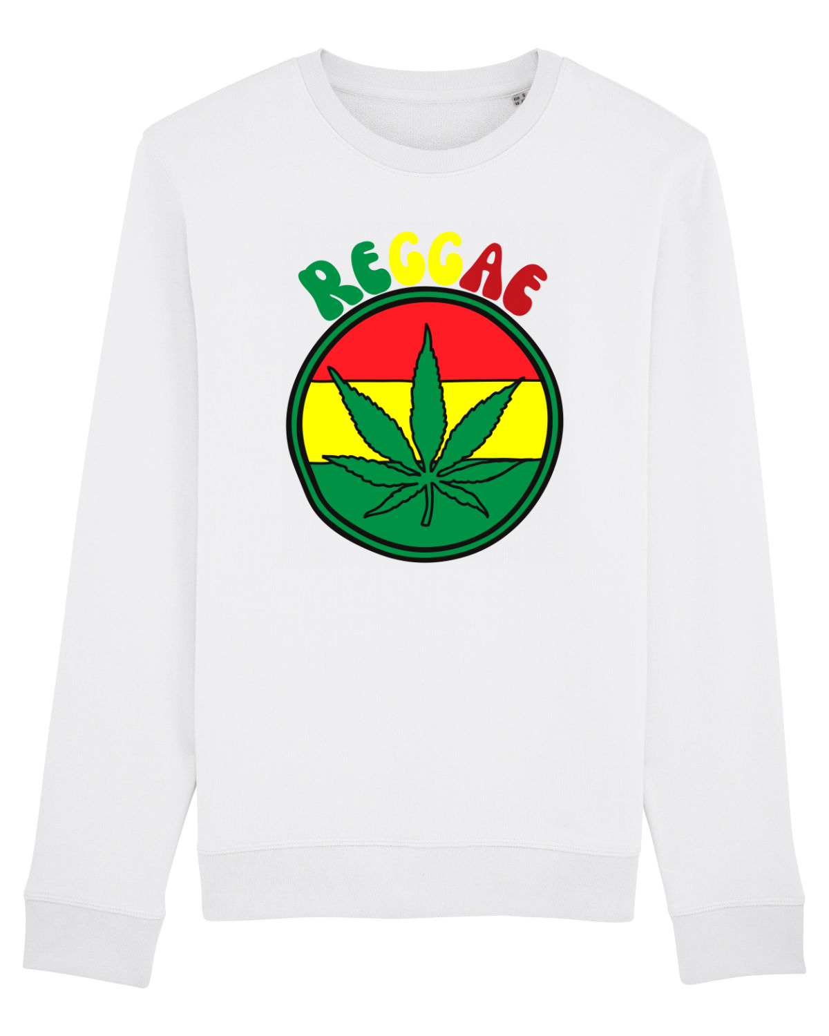 Bluză mânecă lungă Unisex Rise White