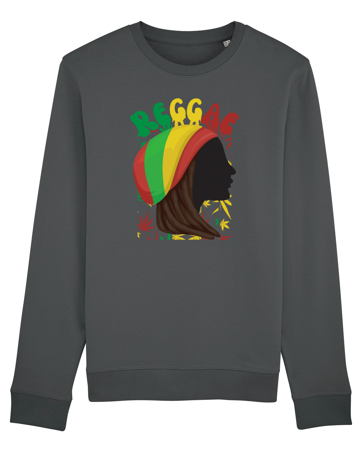 Bluză mânecă lungă Unisex Rise Anthracite