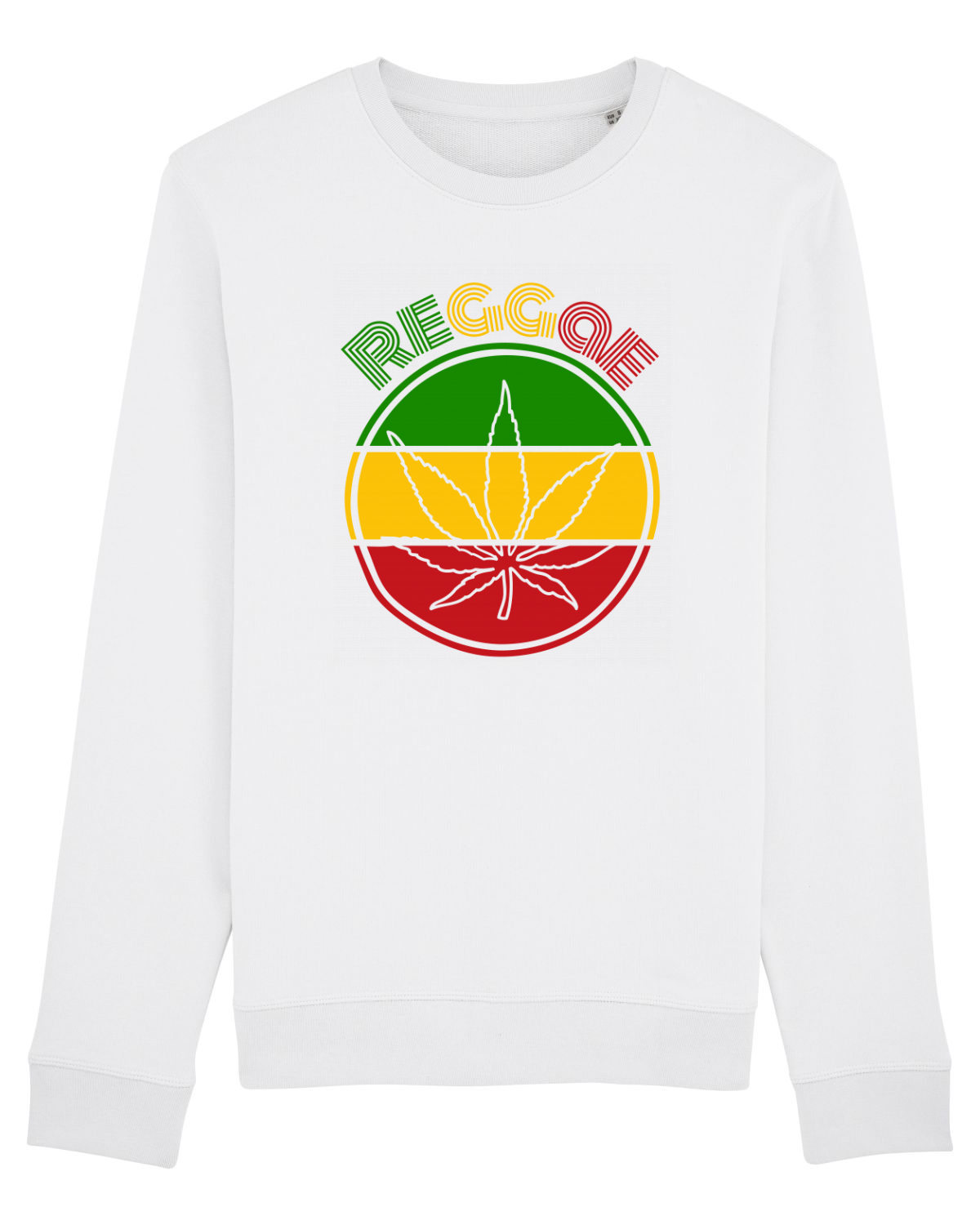 Bluză mânecă lungă Unisex Rise White