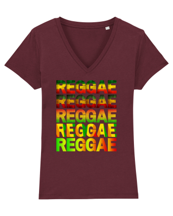 Reggae Music lover Burgundy