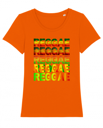 Reggae Music lover Bright Orange