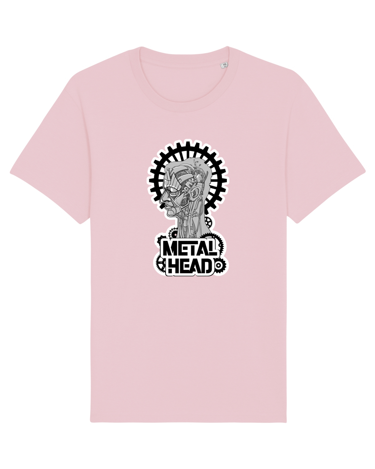 Tricou mânecă scurtă Unisex Rocker Cotton Pink