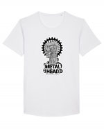 Metal Head Tricou mânecă scurtă guler larg Bărbat Skater