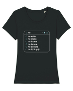 google search / white Tricou mânecă scurtă guler larg fitted Damă Expresser