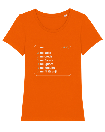 google search / white Bright Orange