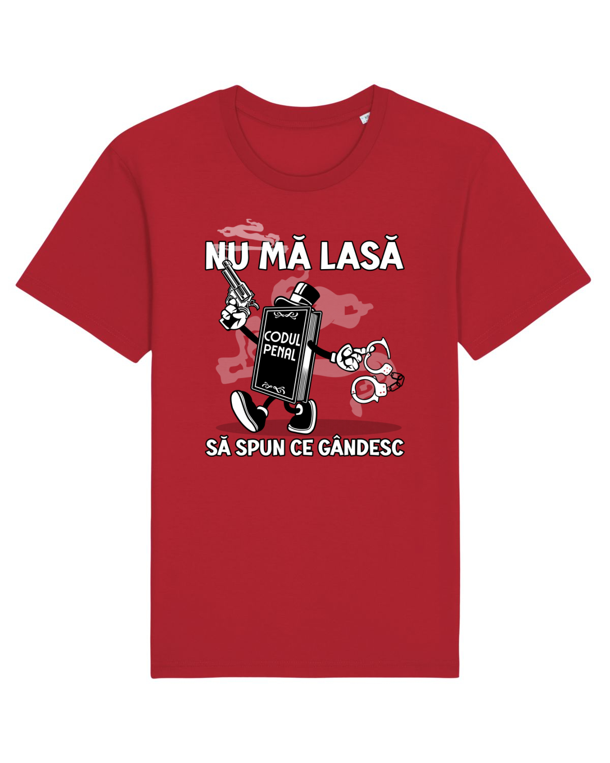 Tricou mânecă scurtă Unisex Rocker Red